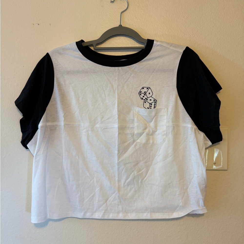 Savage X Fenty Essential Racer Baby Pocket Tee